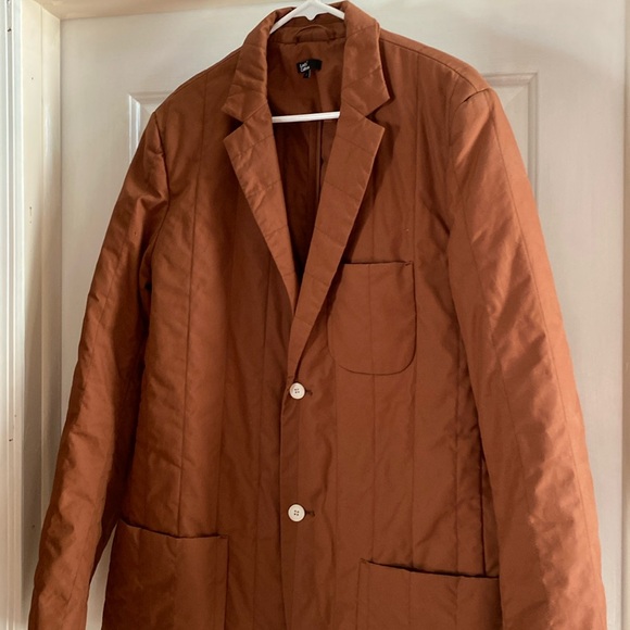 Levis California Quilted Copper Mens Blazer jacket size L. Rare - Picture 4 of 16